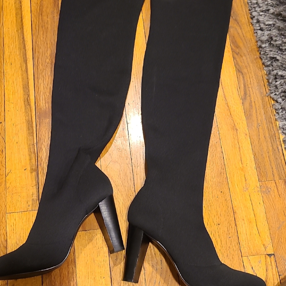 Charles By Charles David Black Over the Knee Boots